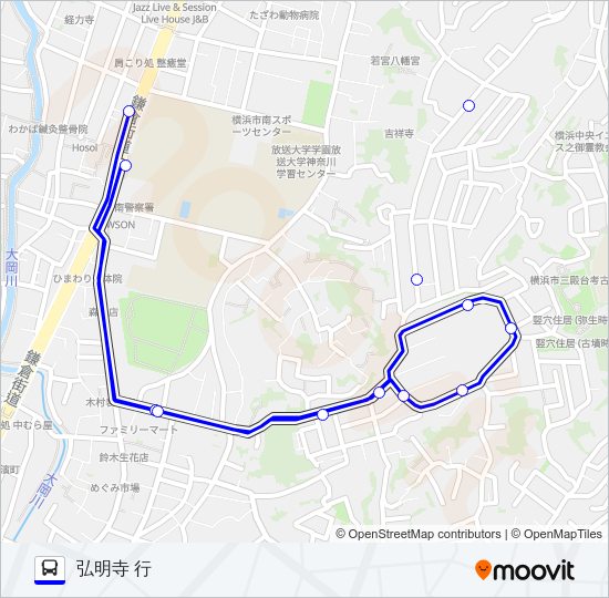 219系統 Bus Line Map
