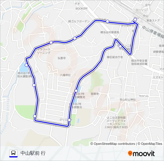 240系統 Bus Line Map