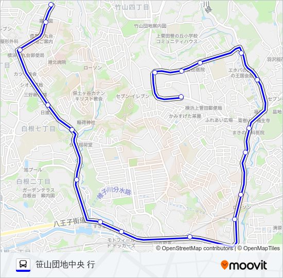 248系統 Bus Line Map