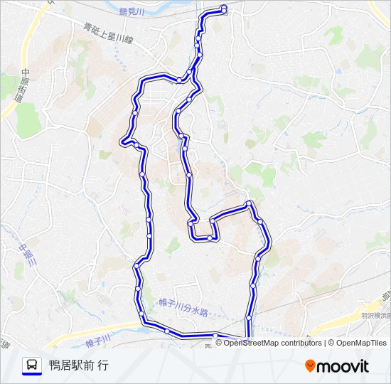 256系統 Bus Line Map