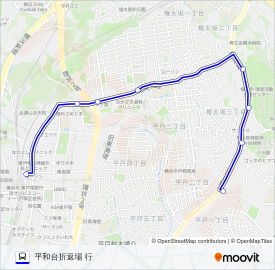 260系統 Bus Line Map