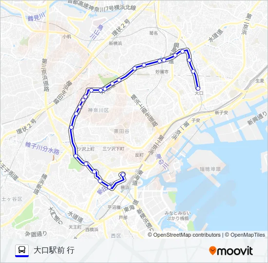 291系統 Bus Line Map