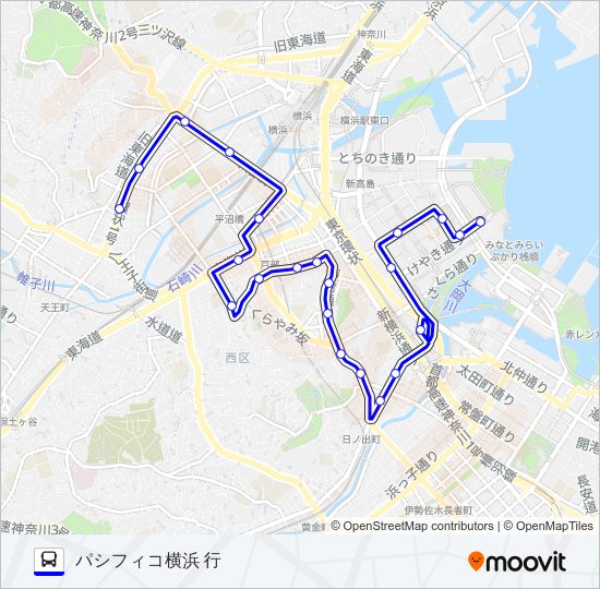 292系統 Bus Line Map