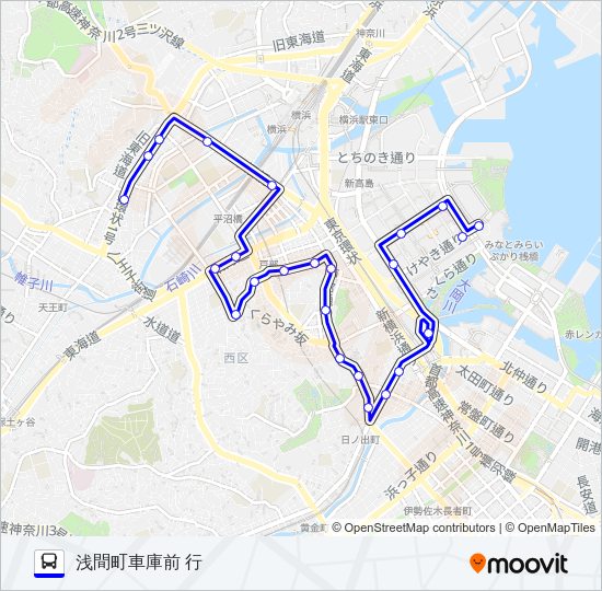 292系統 Bus Line Map