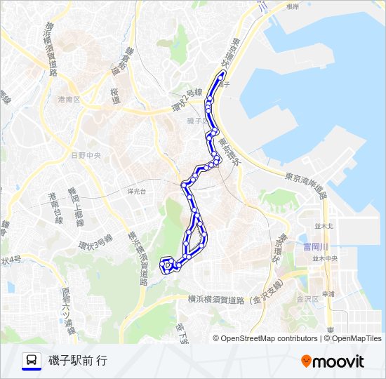 293系統 Bus Line Map
