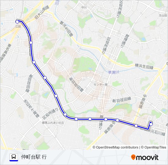 301系統 Bus Line Map