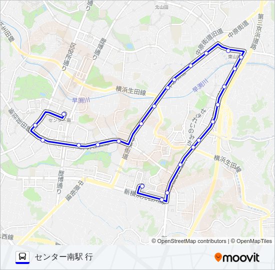 302系統 Bus Line Map