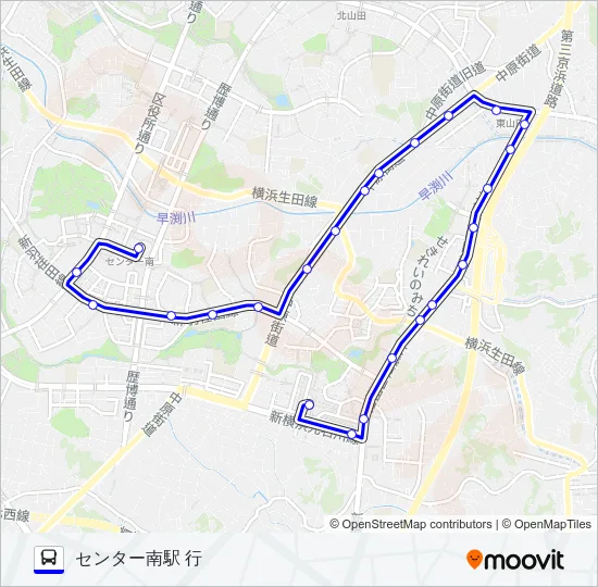 302系統 Bus Line Map