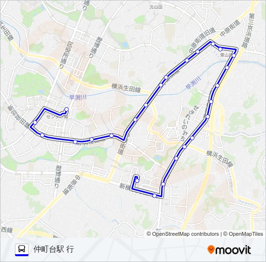 302系統 Bus Line Map