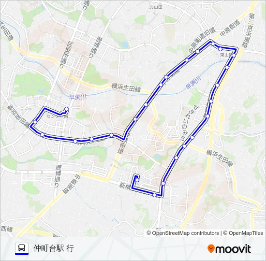302系統 Bus Line Map