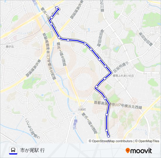 305系統 Bus Line Map