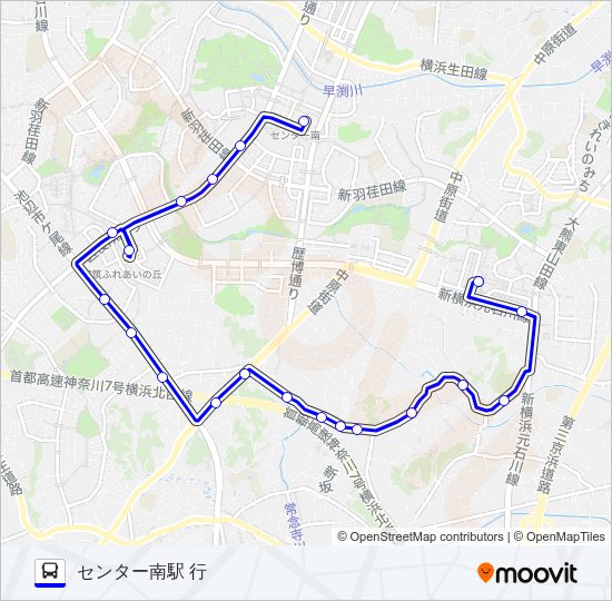 318系統 Bus Line Map