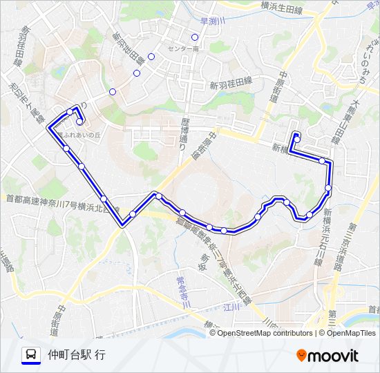 318系統 Bus Line Map