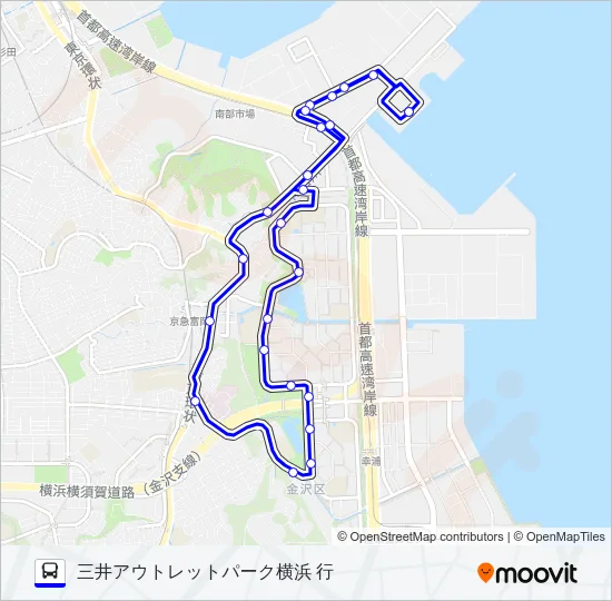321系統 バスの路線図