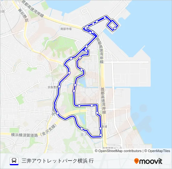 321系統 バスの路線図