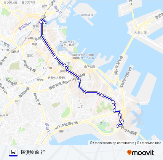 【急行】328系統 Bus Line Map