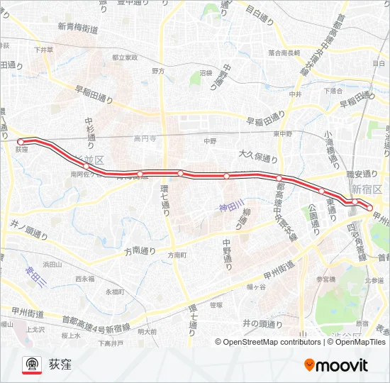 丸ノ内線 地下鉄 - メトロの路線図