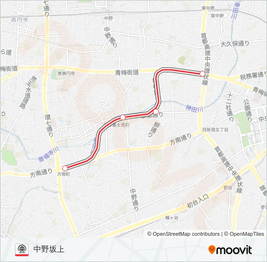 丸ノ内線 地下鉄 - メトロの路線図