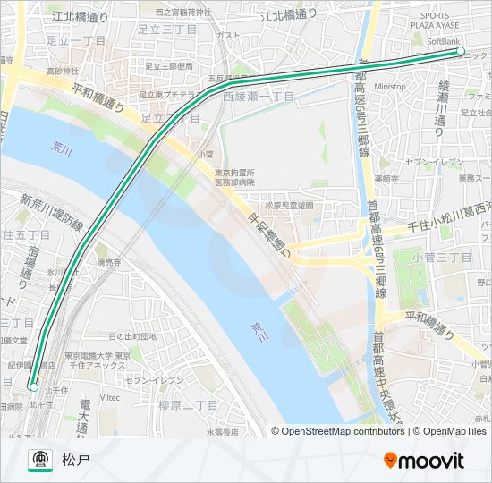 千代田線 Metro Line Map