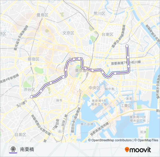 半蔵門線 地下鉄 - メトロの路線図