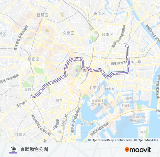 半蔵門線 地下鉄 - メトロの路線図