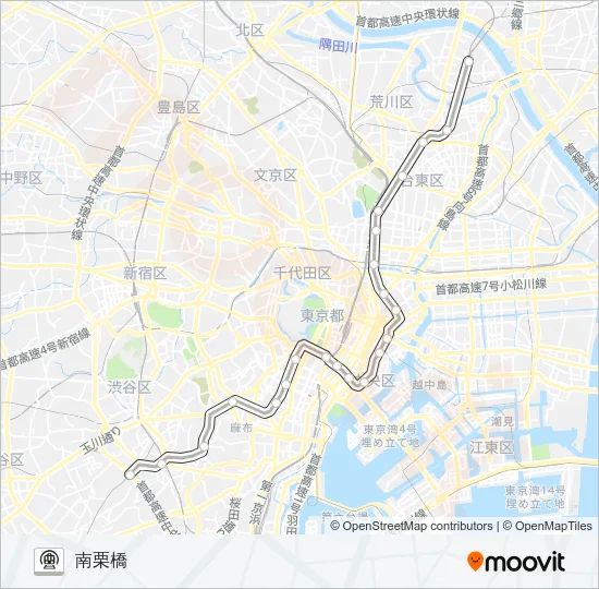 日比谷線 地下鉄 - メトロの路線図