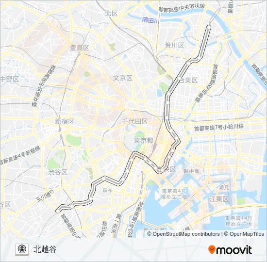 日比谷線 地下鉄 - メトロの路線図