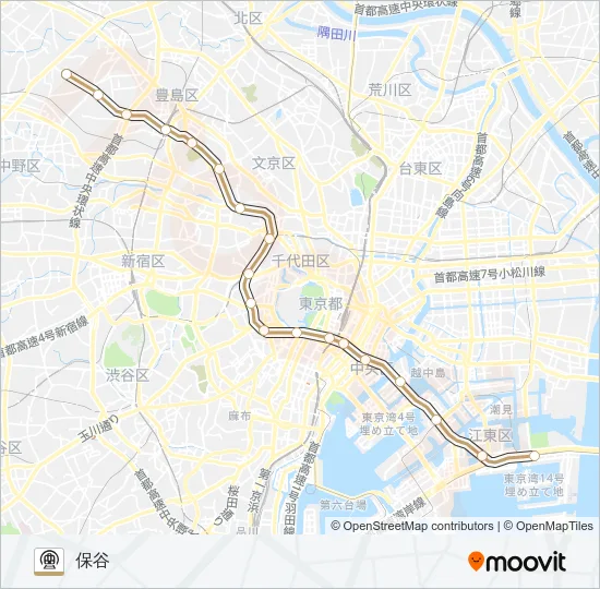 有楽町線 地下鉄 - メトロの路線図