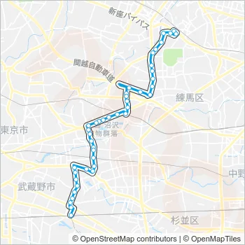 吉６０ Bus Line Map