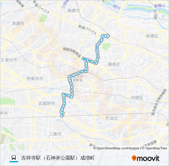 吉６０ Bus Line Map