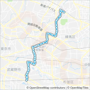 吉６０ Bus Line Map