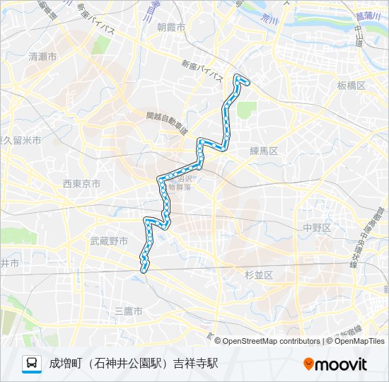吉６０ Bus Line Map