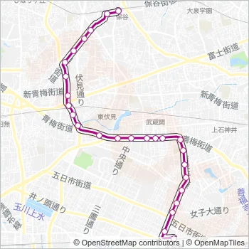 吉６３ Bus Line Map