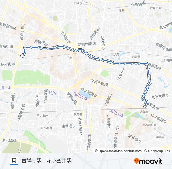 吉６４ Bus Line Map