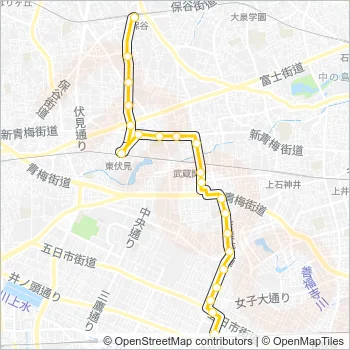吉６６ Bus Line Map