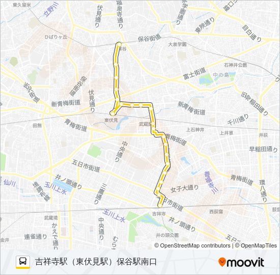 吉６６ Bus Line Map
