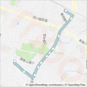 和４０ Bus Line Map