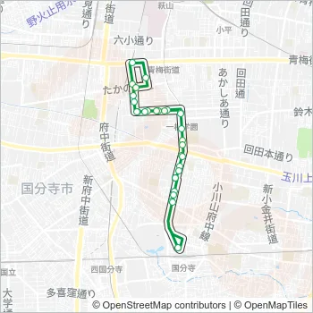 寺６４ Bus Line Map