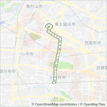 武１４ Bus Line Map