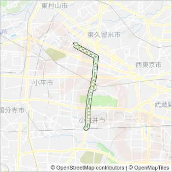 武１５ Bus Line Map