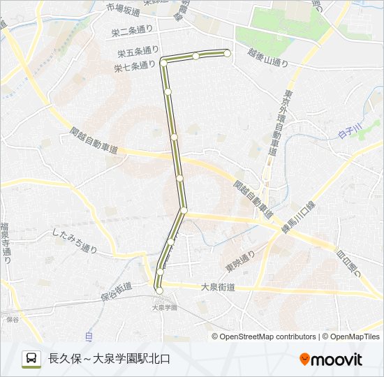 泉３７ Bus Line Map