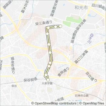 泉３７ Bus Line Map