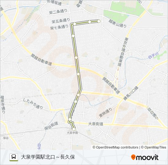 泉３７ Bus Line Map