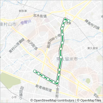 清１１ Bus Line Map