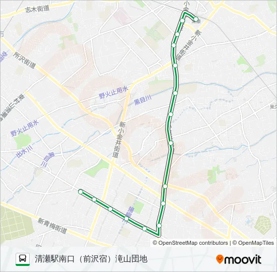 清１１ Bus Line Map