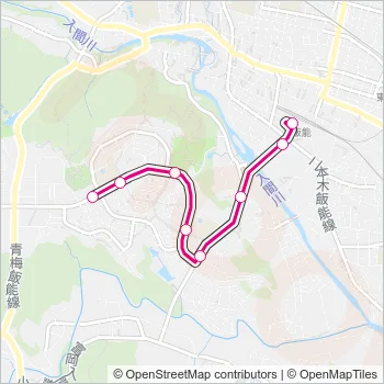 飯２０ Bus Line Map