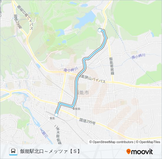 Ｍ０１ Bus Line Map