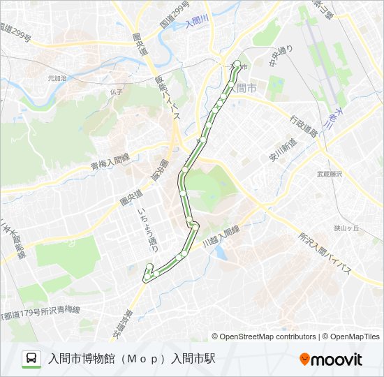 入市４１ Bus Line Map