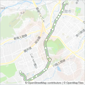 入市４２ Bus Line Map