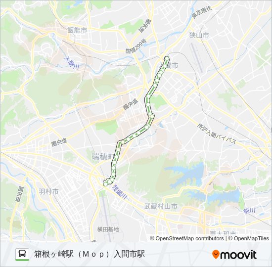 入市４４ Bus Line Map